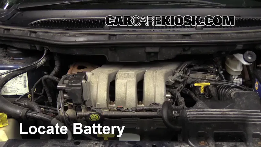 2000 Plymouth Voyager 3.3L V6 Battery Jumpstart